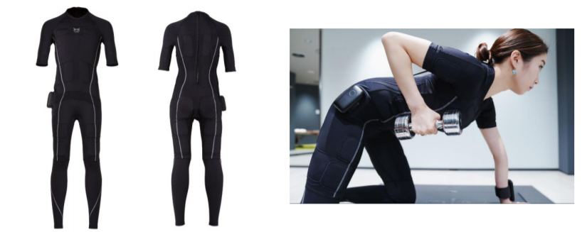 豊島とXenomaが協業開発した日本発のEMSスーツ“e-skin EMStyle”東京の